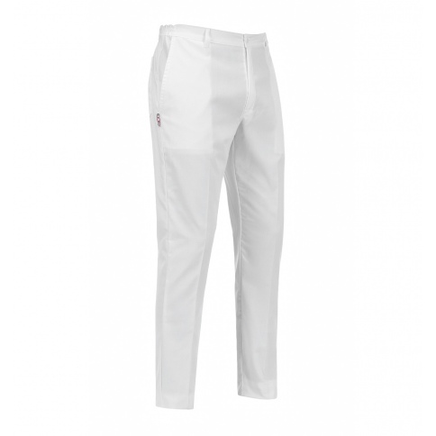 Pantalone Slim Fit Stretch Bianco